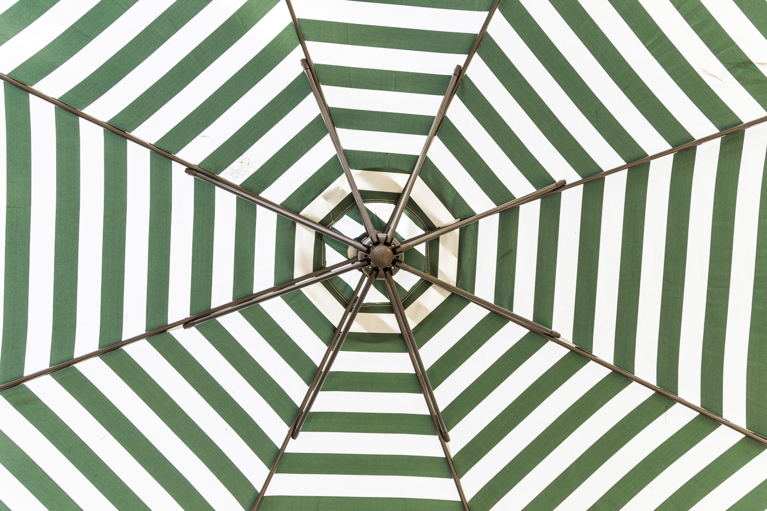 green and white umbrella beach HvYsV1u3zg 1 scaled